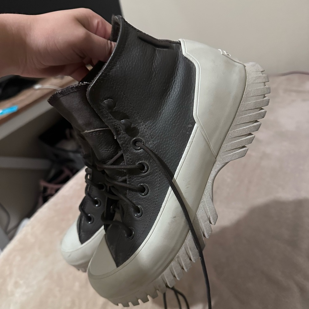 Converse Black and Gray High-Tops